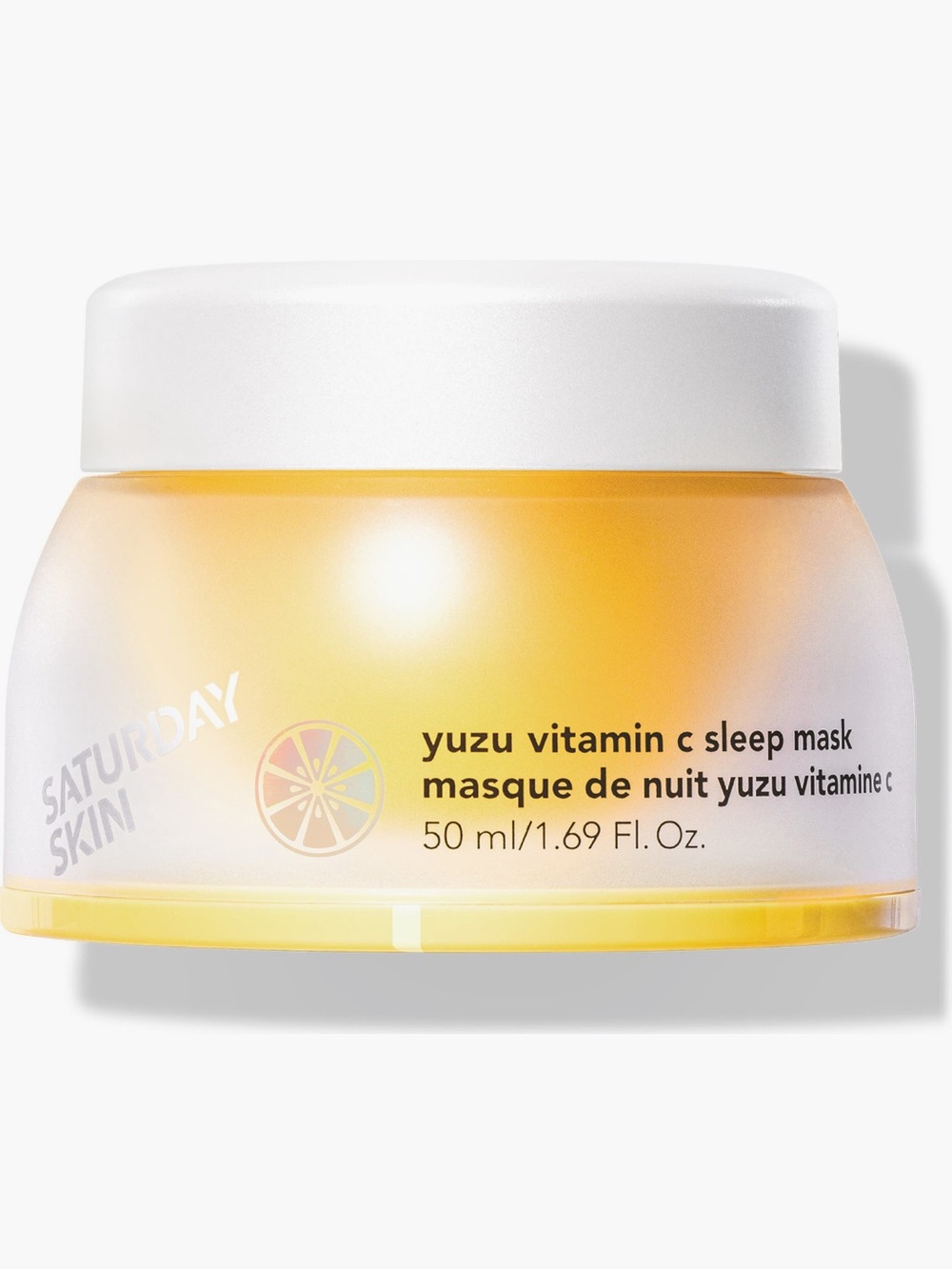 Saturday Skin Yuzu Vitamin C Sleep Mask — Pink & Yellow - Picture 2 of 10